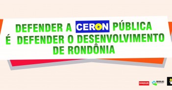 SINDUR PROTOCOLA DENÚNCIAS NO MPF E TCU SOBRE RECONHECIMENTO DE DÍVIDA DA CERON NO VALOR DE MAIS DE 2 BILHÕES E 600 MILHÕES DE REAIS.