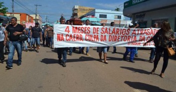 1ª PARTE – Greve dos Trabalhadores da CAERD pelos 04 meses de salários atrasados