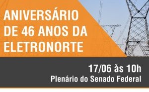 Senado faz sessão especial em homenagem aos 46 anos da Eletronorte